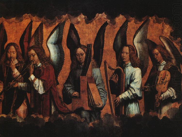 Musician Angels  dd, Hans Memling